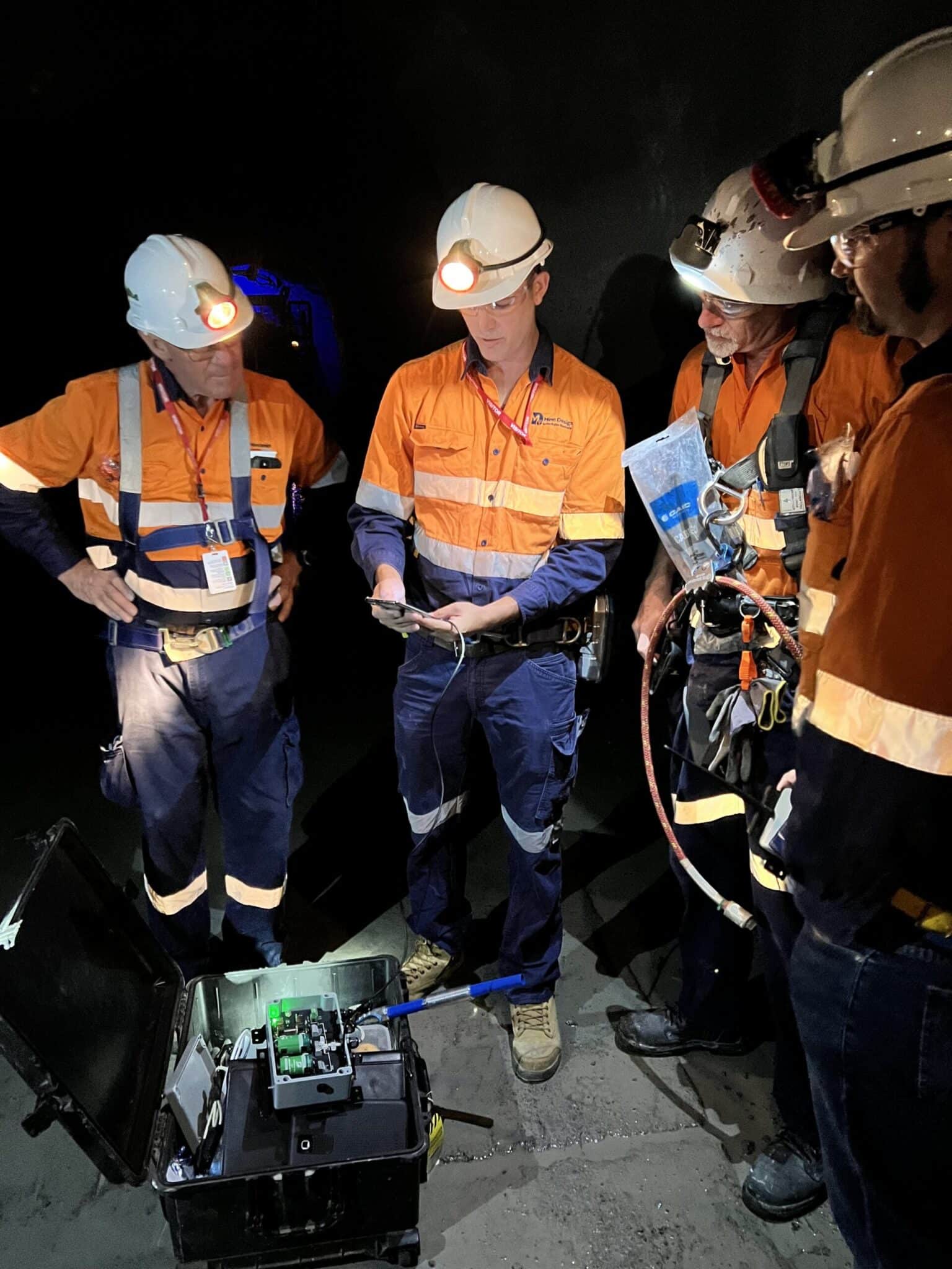 Automated Monitoring of a Deep Underground Mine in Australia Ackcio