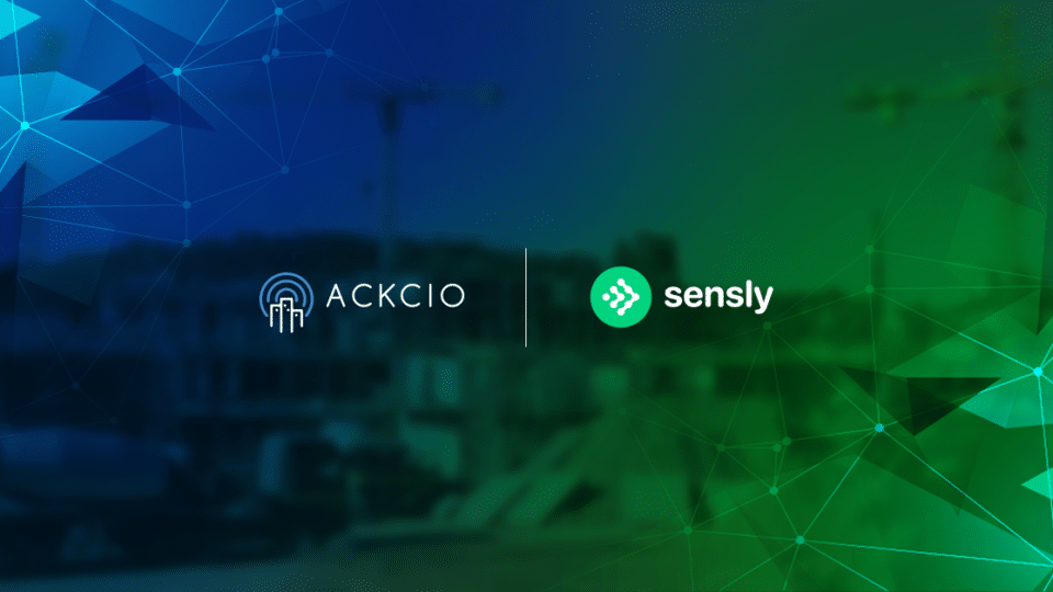 Ackcio Sensly Partnership Banner