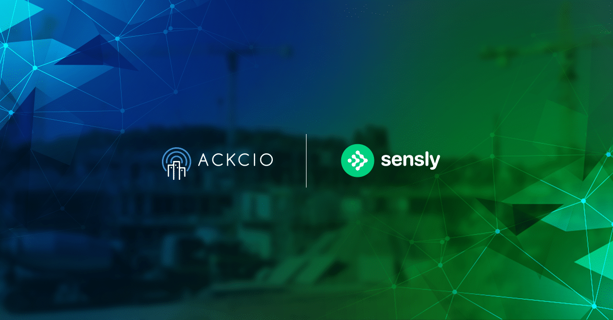 Ackcio Sensly Partnership Banner