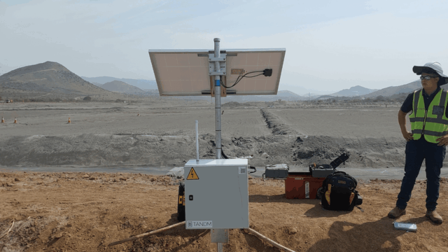 Ackcio Tailing Dam monitoring