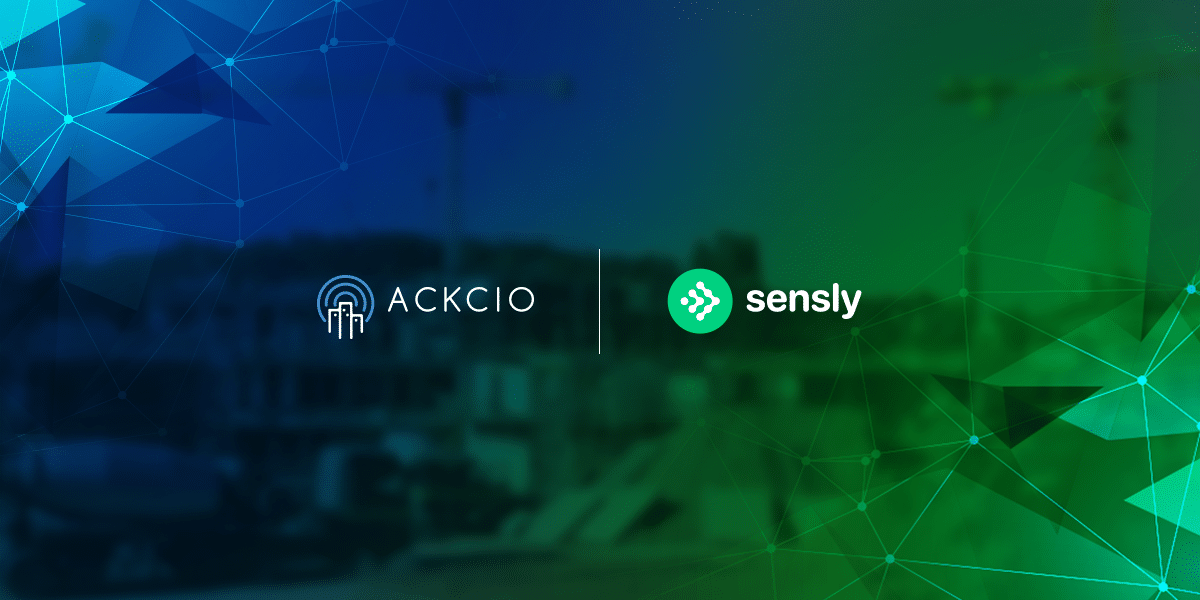 Ackcio Sensly Partnership Banner